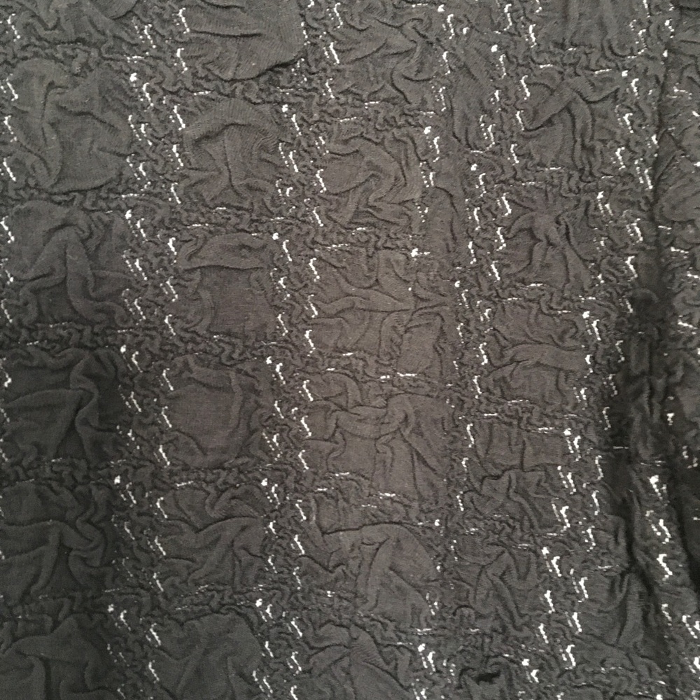 Samuel Dong Black Jacket Small Textured Coat - image 8